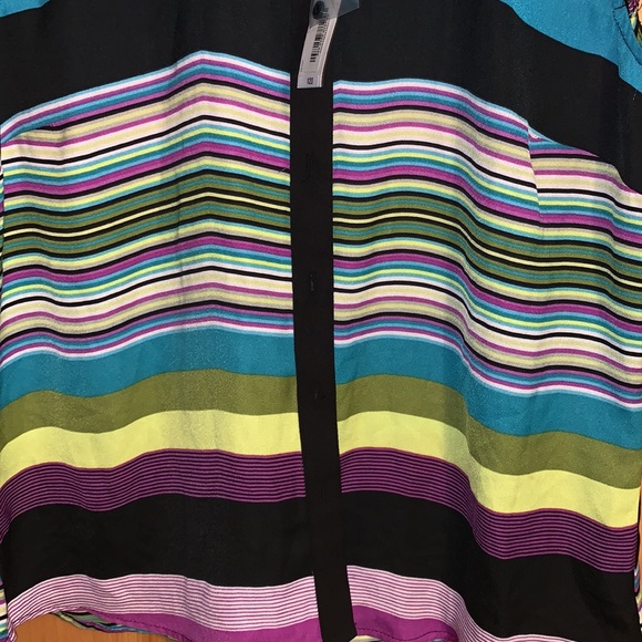 NEW! Worthington Striped Tank Top Blouse - Picture 2 of 9